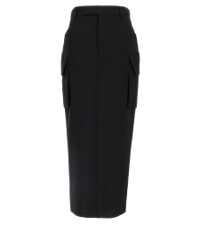 [Rick Owens] Long skirt FW25 RP02E4379WGP09