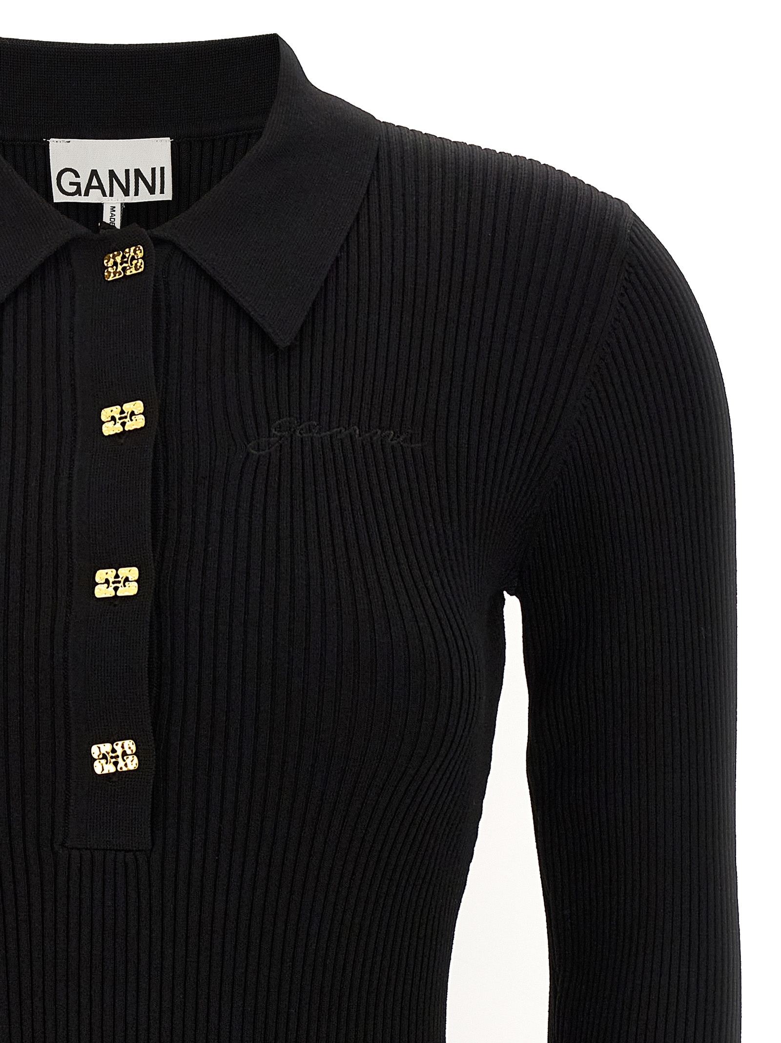 [GANNI] Long sleeve dress FW25 K2523099
