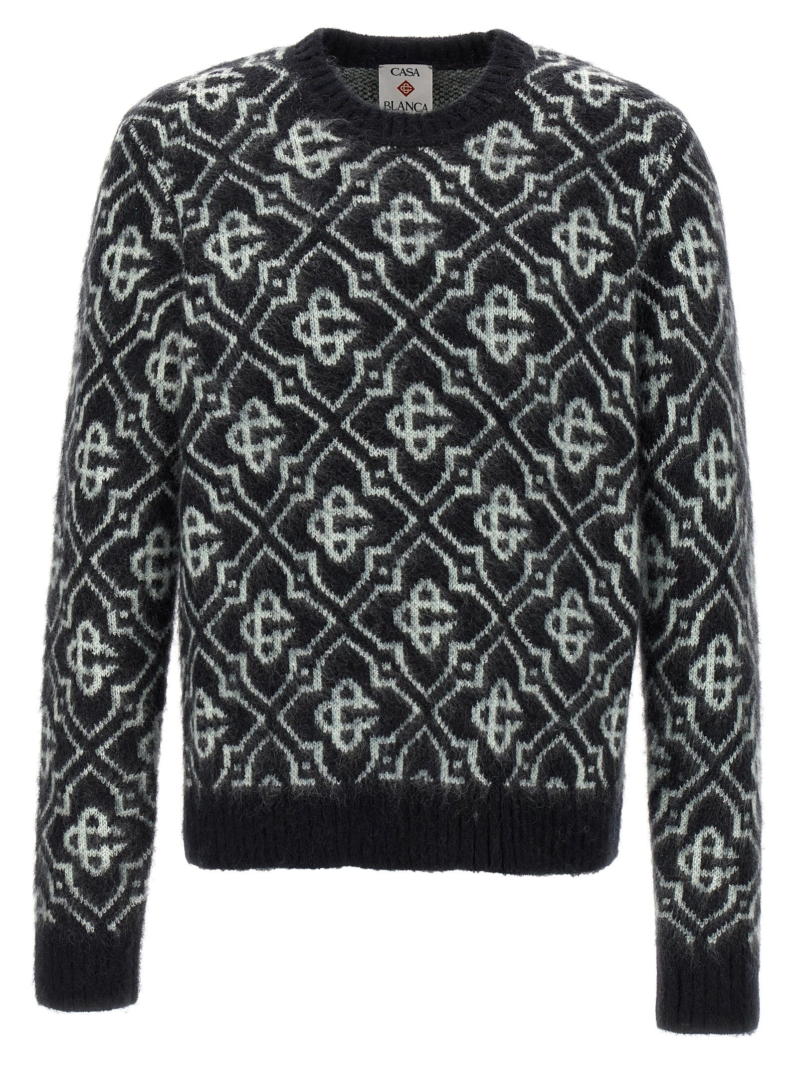 [Casablanca] Knitwear FW25 MPF25KW100402MONOGRAM