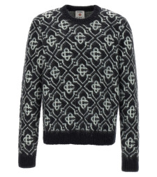 [Casablanca] Knitwear FW25 MPF25KW100402MONOGRAM