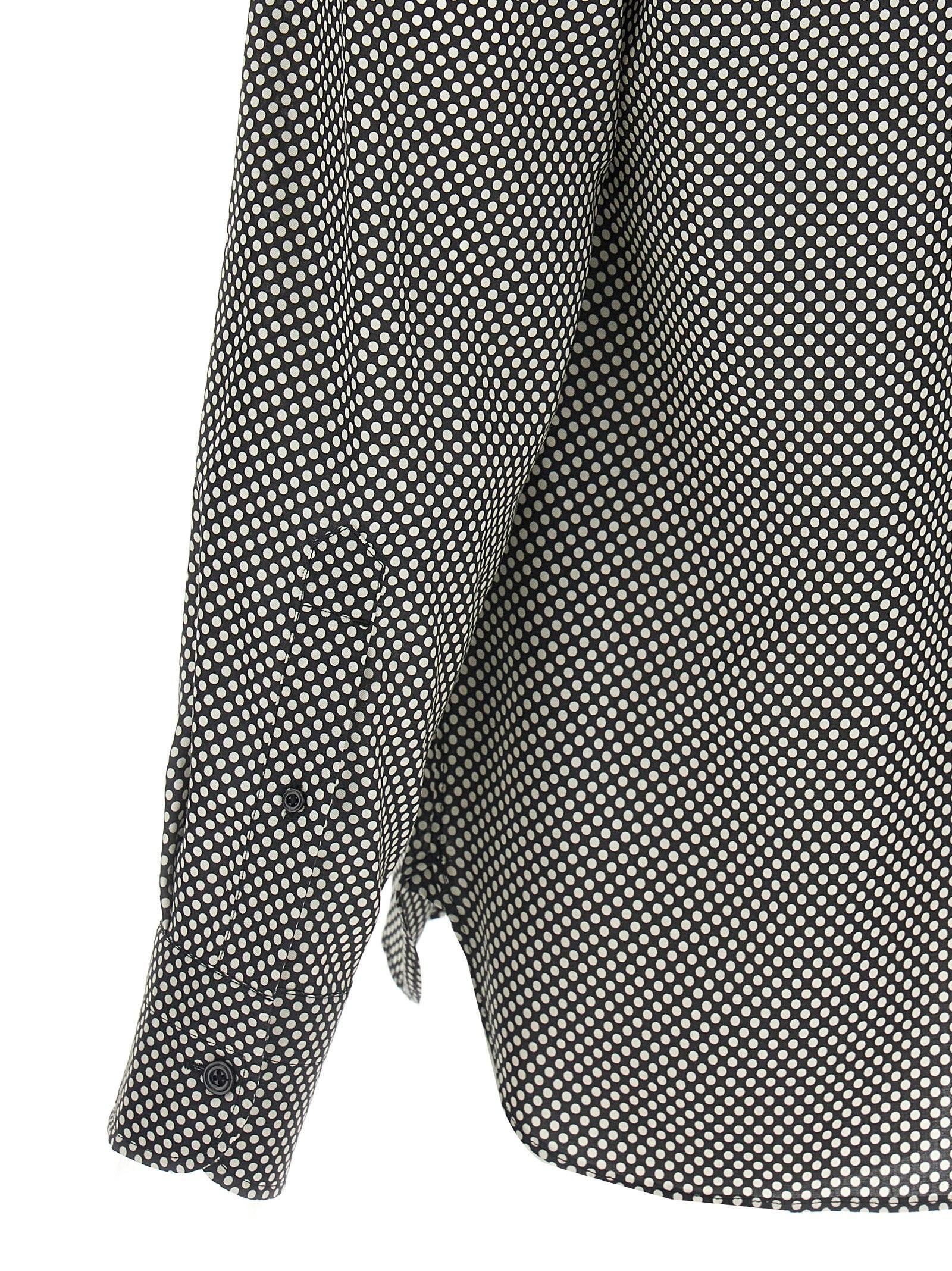 [Tom Ford] Shirts Long Sleeve FW25 HRN001FMT060ZBLEC