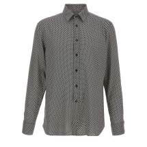 [Tom Ford] Shirts Long Sleeve FW25 HRN001FMT060ZBLEC