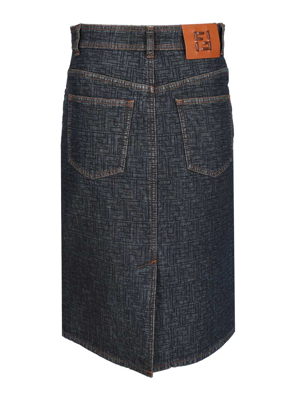 [Fendi] Midi skirt SS26 FLQ604AW82F1UKI