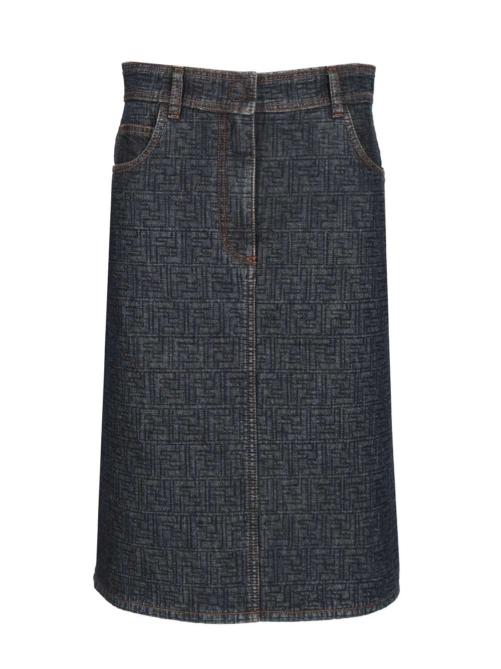 [Fendi] Midi skirt SS26 FLQ604AW82F1UKI