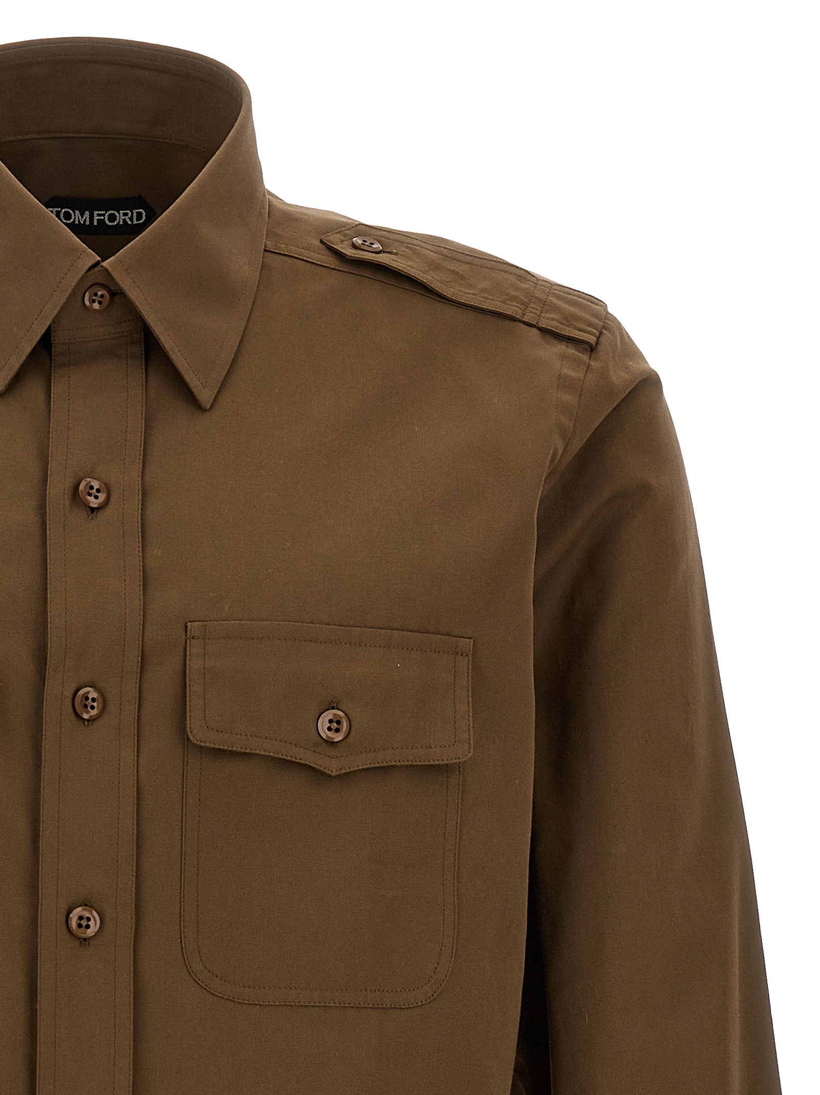 [Tom Ford] Shirts Long Sleeve FW25 HME009FMC238FG513