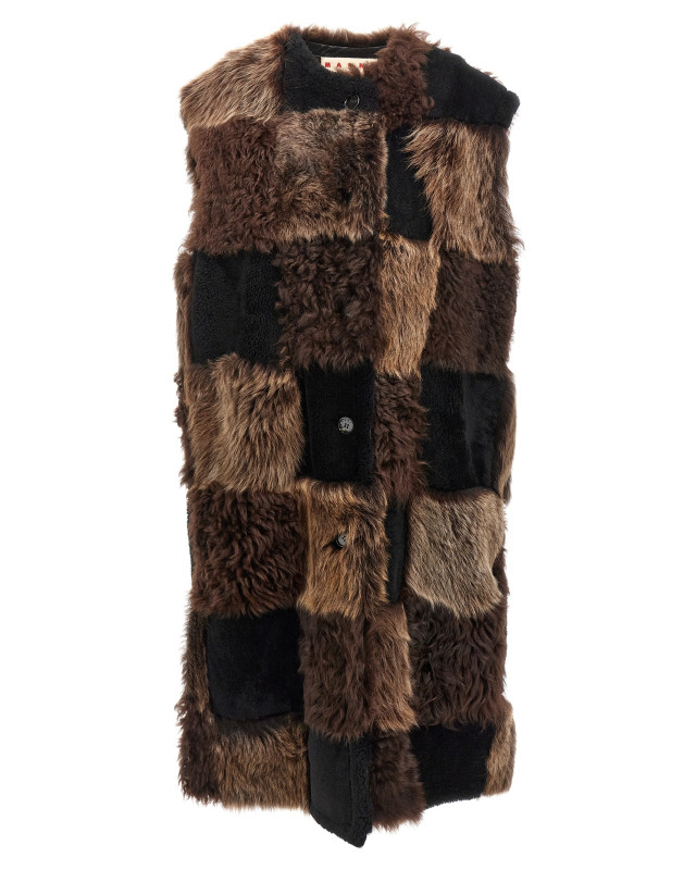 [Marni] Vest FW25 GLMX0099Q0ULM124ROM88