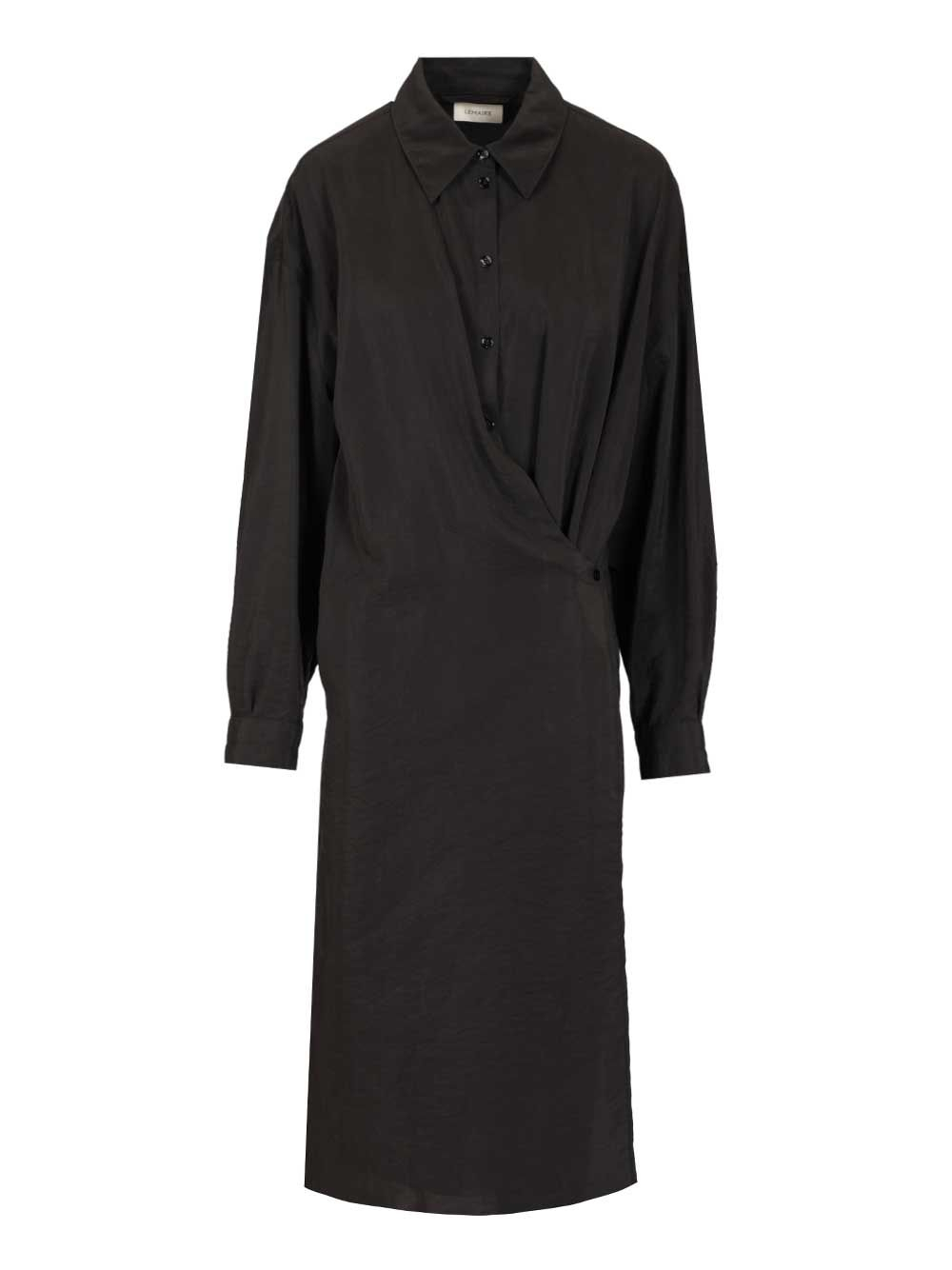 [LEMAIRE] Long sleeve dress FW25 DR1092 LF1308BK999