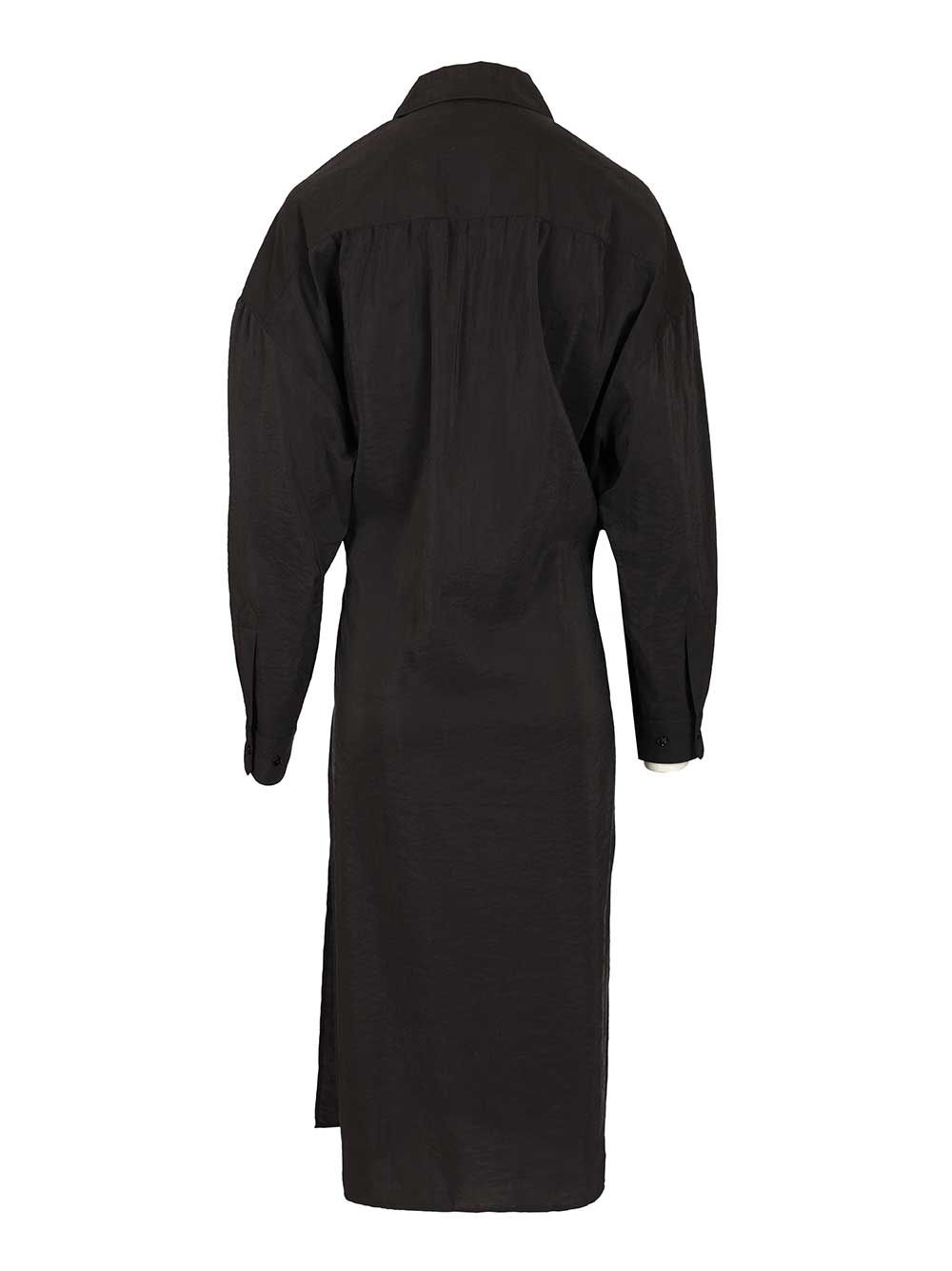 [LEMAIRE] Long sleeve dress FW25 DR1092 LF1308BK999