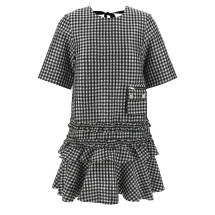 [GANNI] Short sleeve dress FW25 W0464099