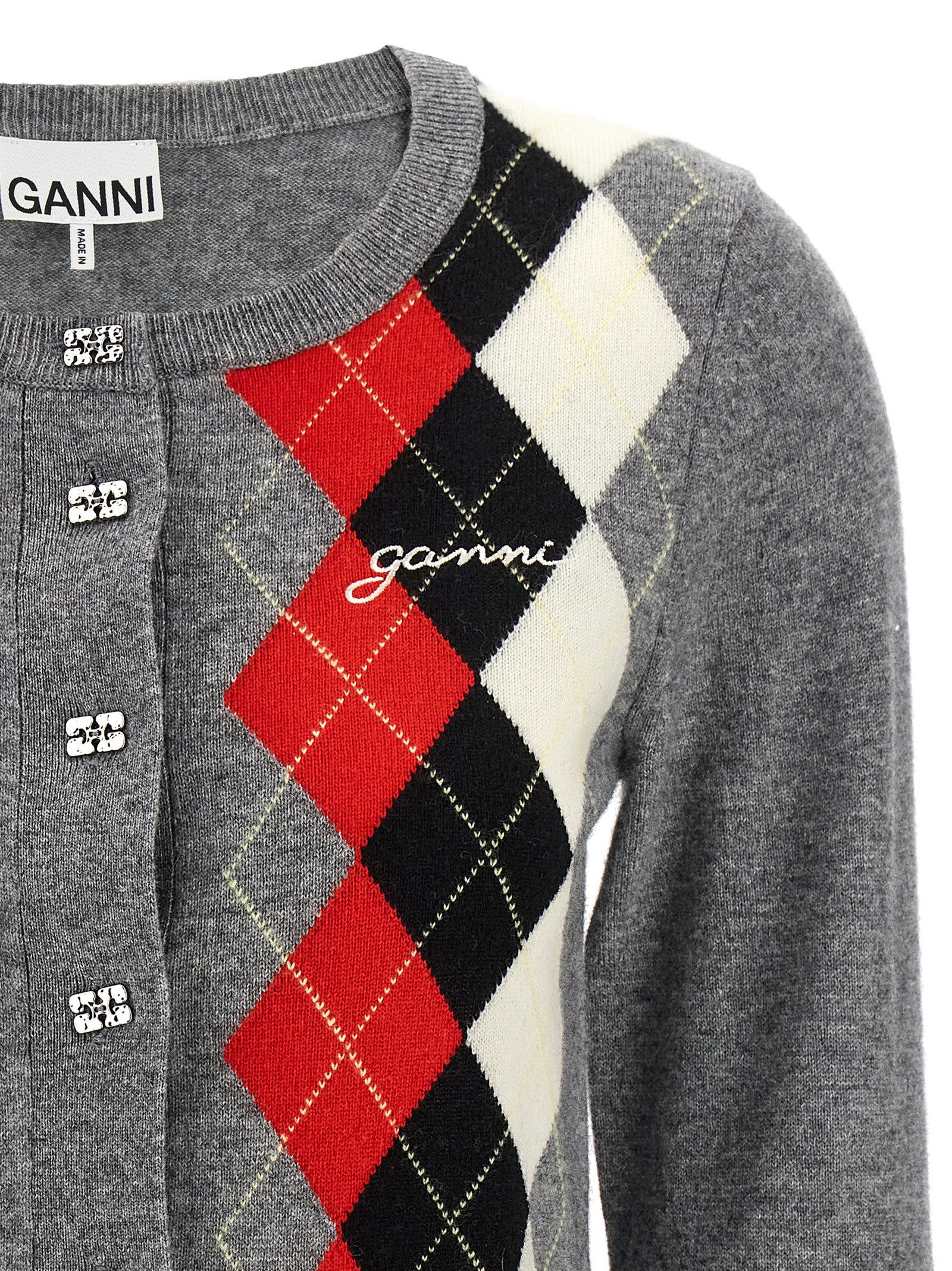 [GANNI] Cardigan FW25 K2512921
