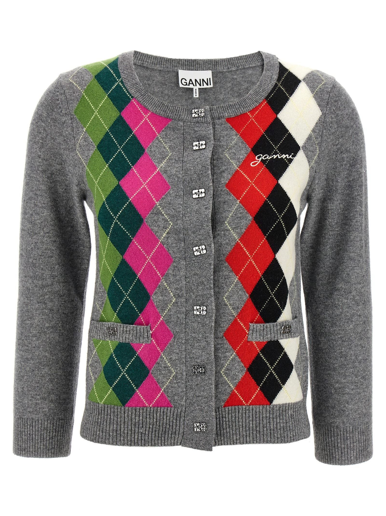 [GANNI] Cardigan FW25 K2512921