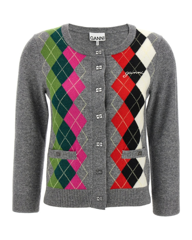 [GANNI] Cardigan FW25 K2512921