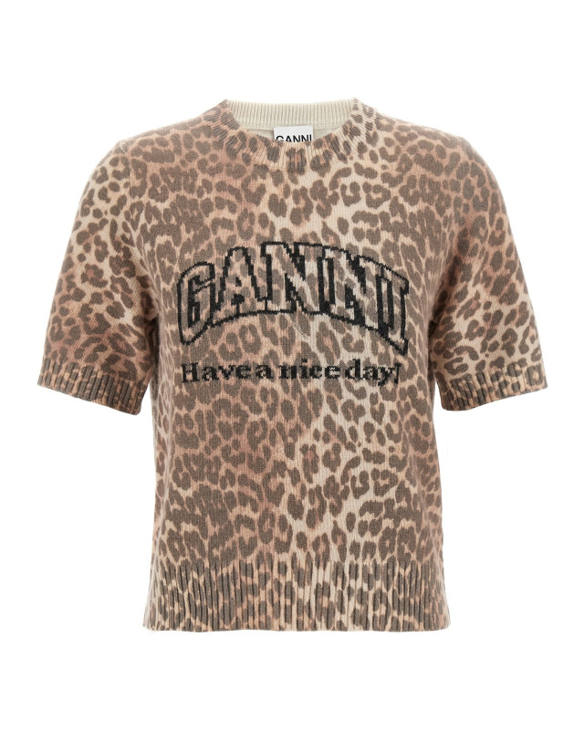 [GANNI] T-shirts Short Sleeve FW25 K2500943