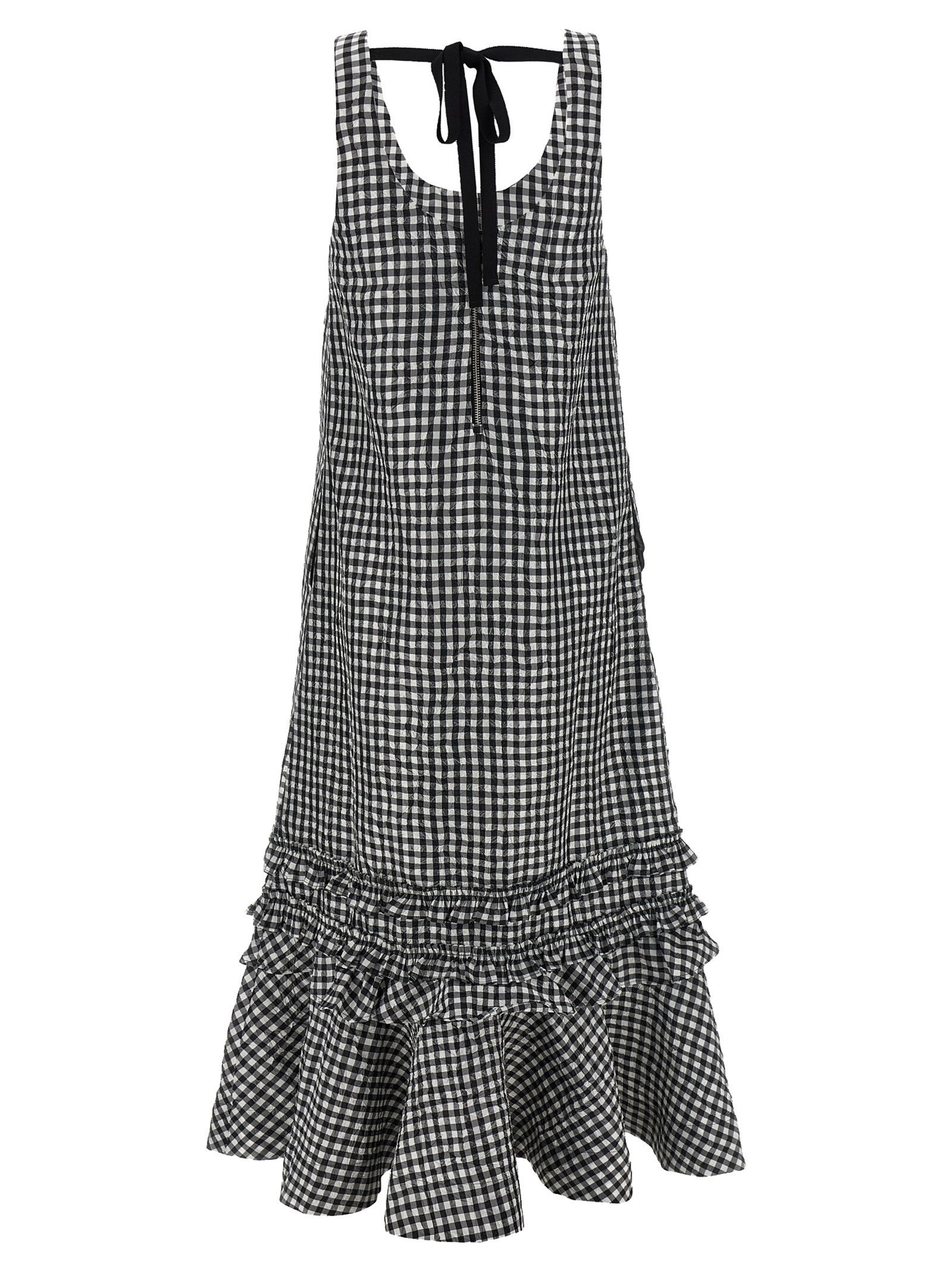 [GANNI] Sleeveless dress FW25 W0463099