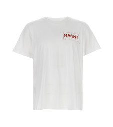 [Marni] T-shirts Short Sleeve FW25 HUMU0198X0UTC44600W01