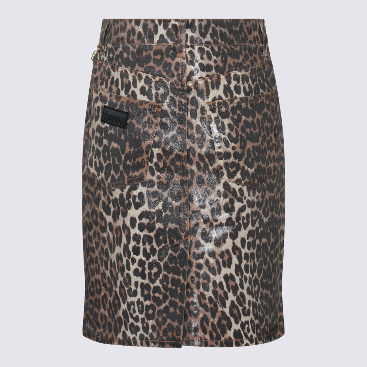 [GANNI] Midi skirt SS25 J1607943