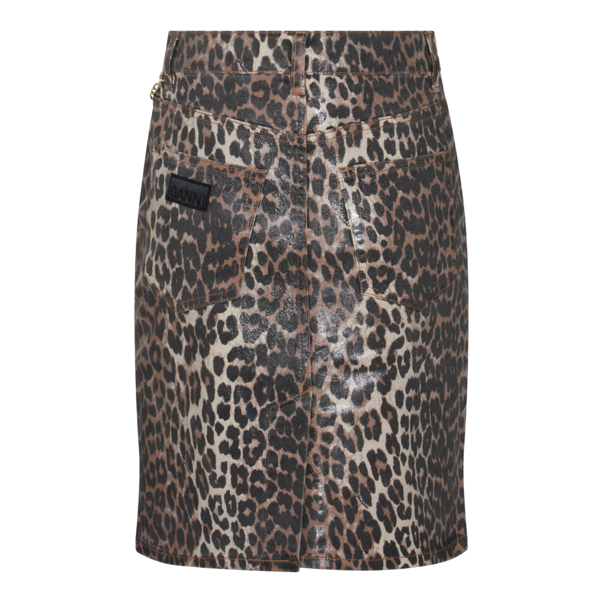[GANNI] Midi skirt SS25 J1607943