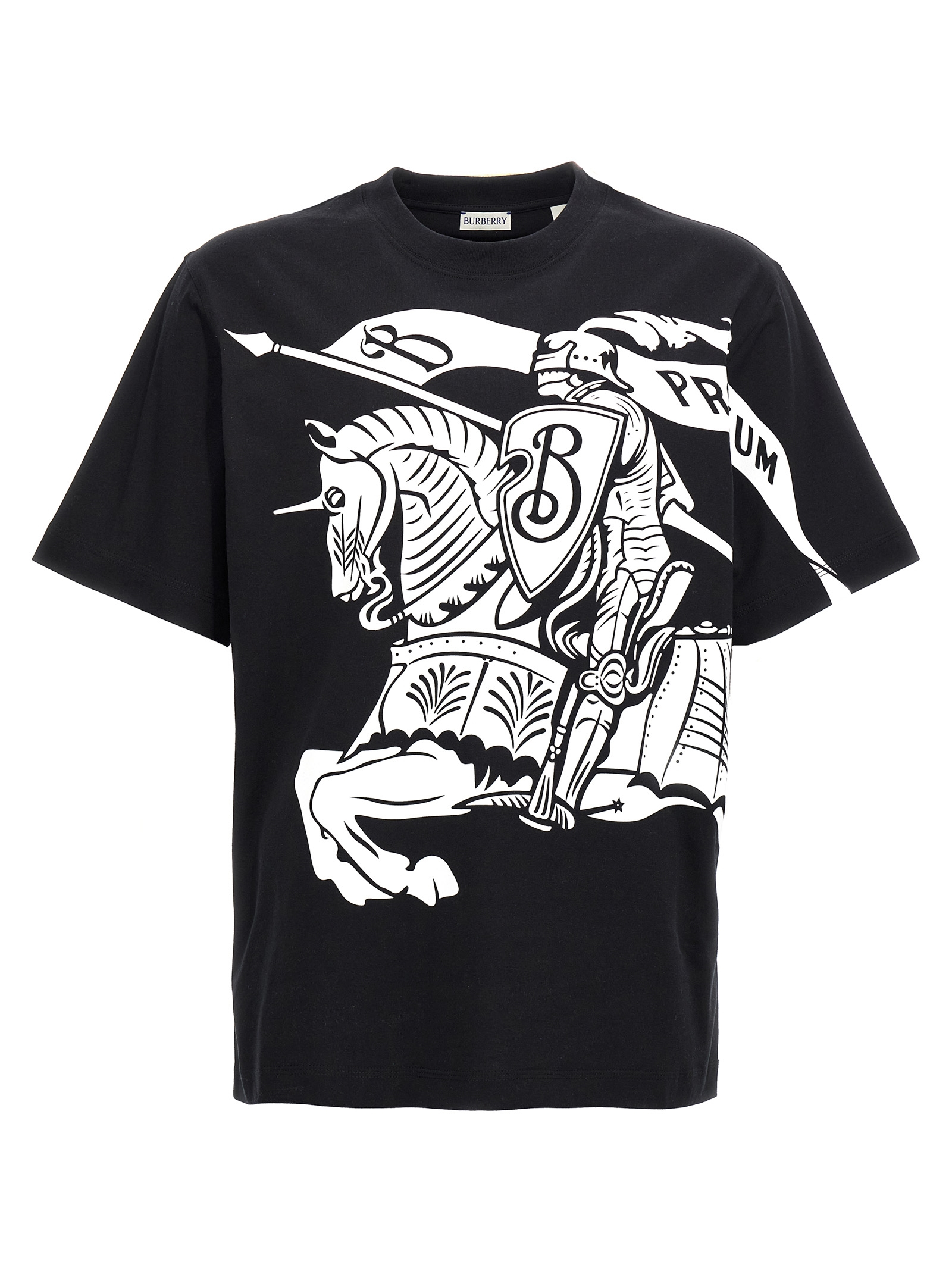 [Burberry] T-shirts Short Sleeve FW25 8095058BLACK
