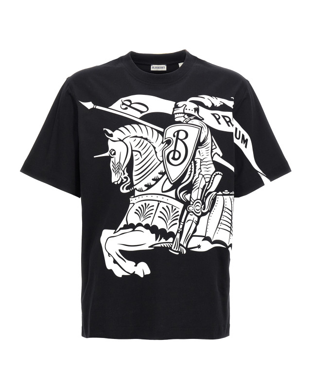 [Burberry] T-shirts Short Sleeve FW25 8095058BLACK