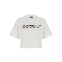 [Off-White] T-shirts Short Sleeve FW25 OWAA090C99JER00401100110
