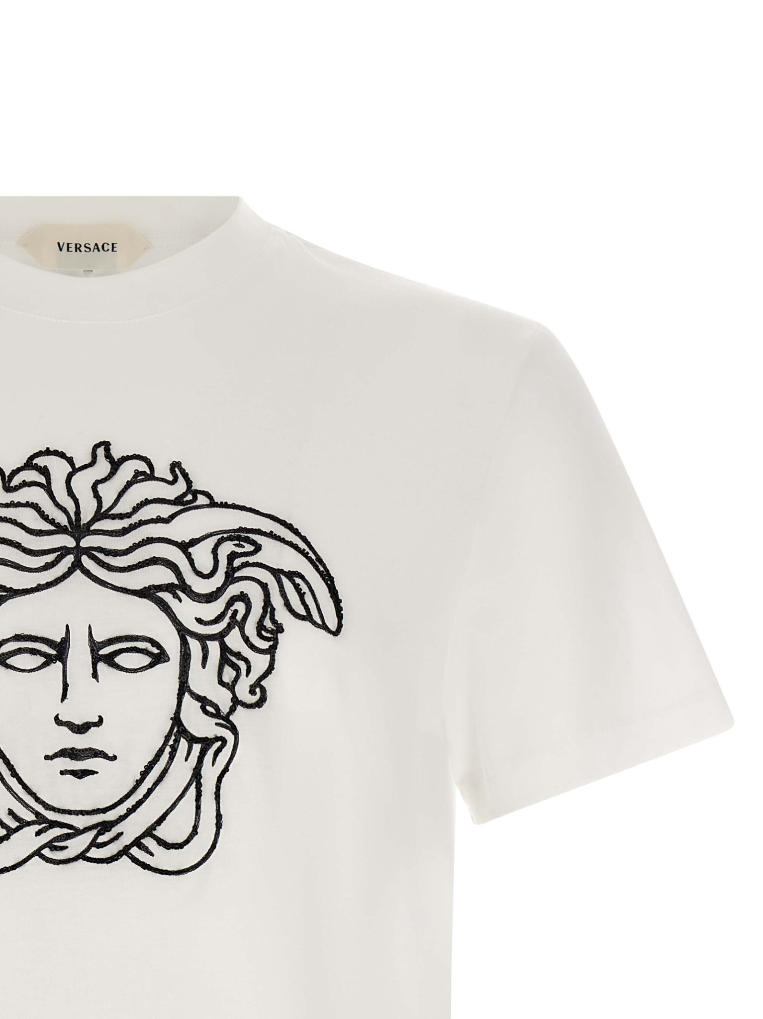 [Versace] T-shirts Short Sleeve FW26 10264521A184521W000