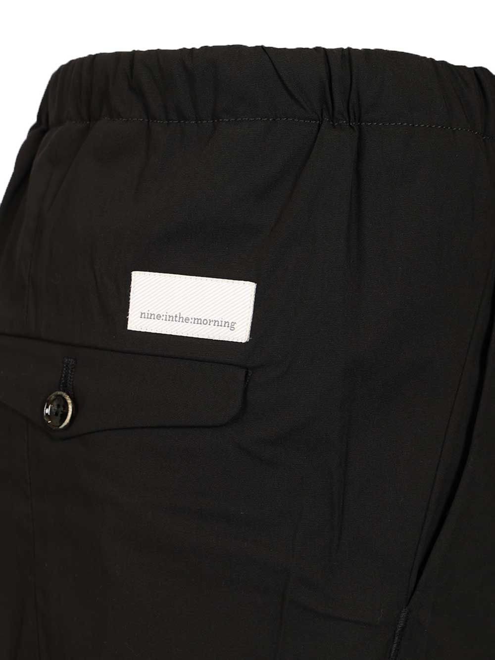 [Nine in the morning] Trousers SS26 CR95P02NERO