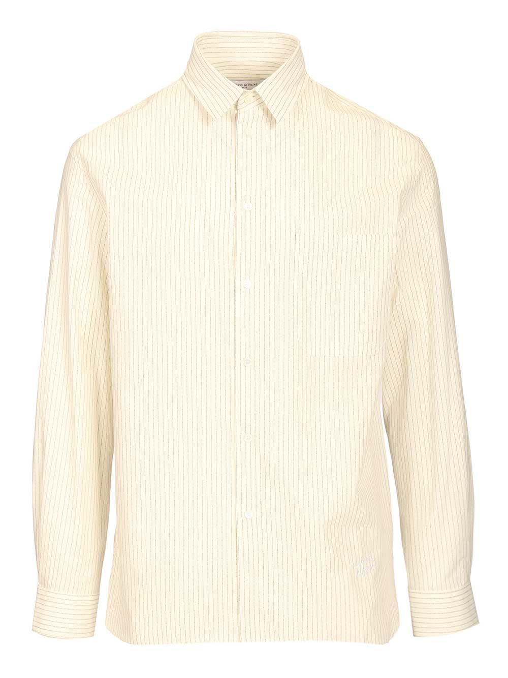 [MAISON KITSUNE] Shirts Long Sleeve SS26 QM00430WC50960492
