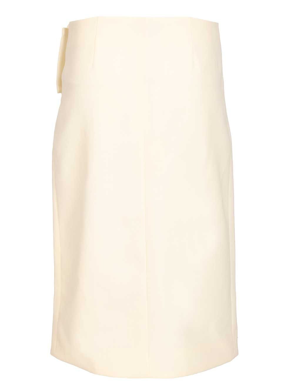 [AMI] Long skirt SS26 FSK451.WV0195136