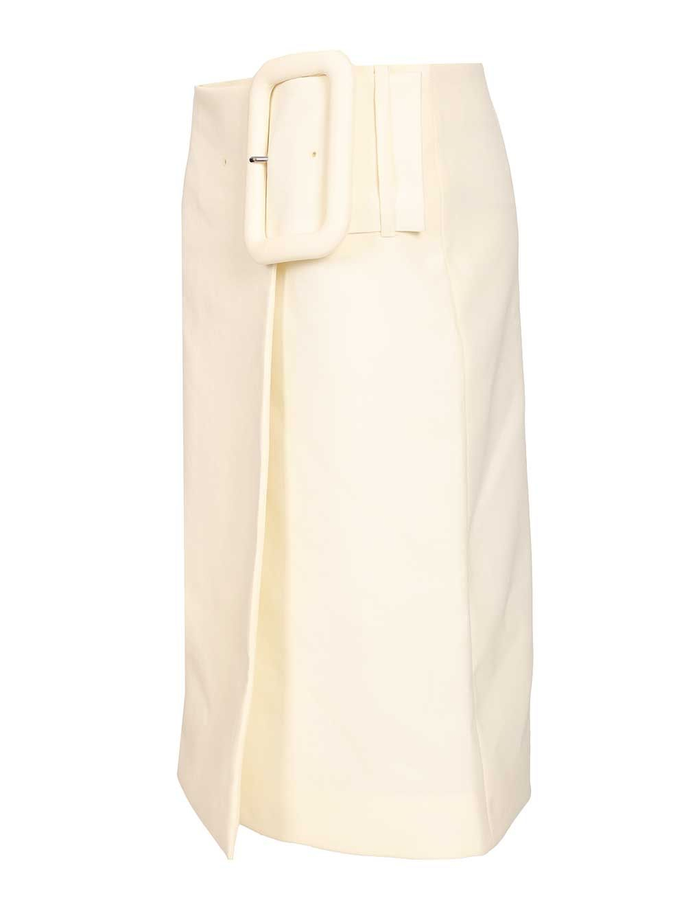 [AMI] Long skirt SS26 FSK451.WV0195136