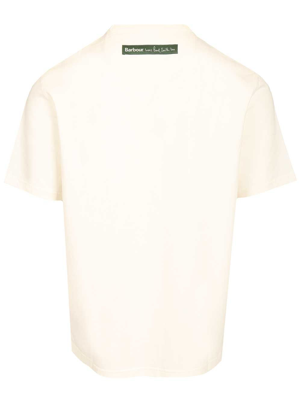 [Barbour X Paul Smith] T-shirts Short Sleeve SS26 MTS1613MTSWH32