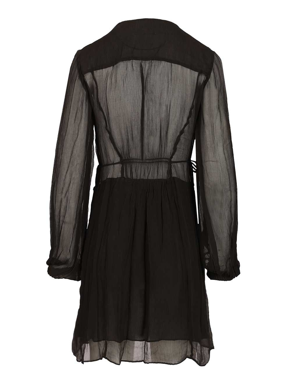 [Marant Etoile] Long sleeve dress SS26 26PRO0969FA-D1J08E01BK