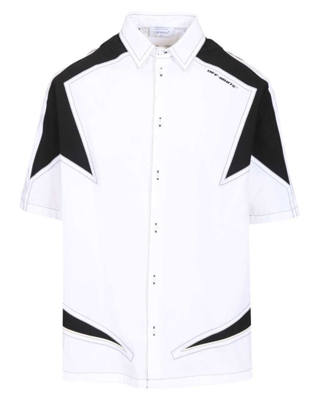 [Off-White] Shirts Short Sleeve SS26 OMGG01HS26FAB0011000