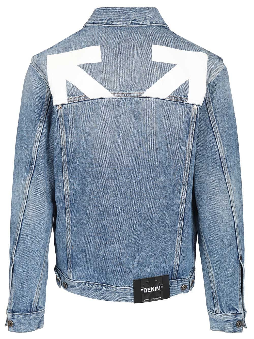 [Off-White] Denim jacket SS26 OMYE09QS26DEN0024000