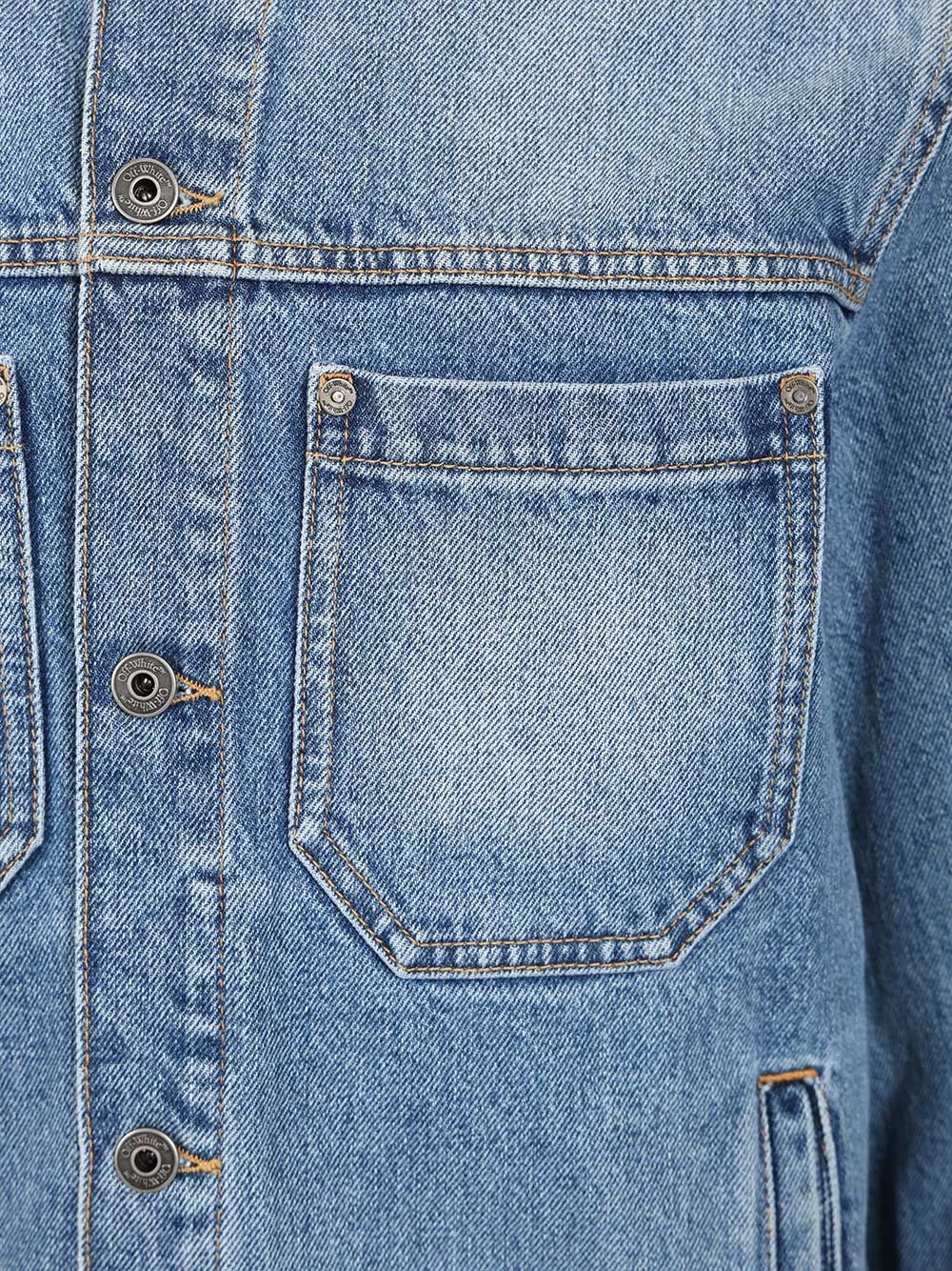 [Off-White] Denim jacket SS26 OMYE09QS26DEN0024000