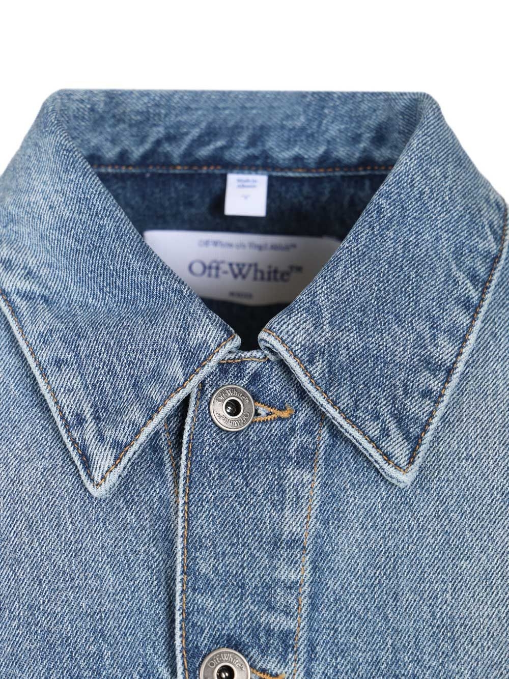 [Off-White] Denim jacket SS26 OMYE09QS26DEN0024000