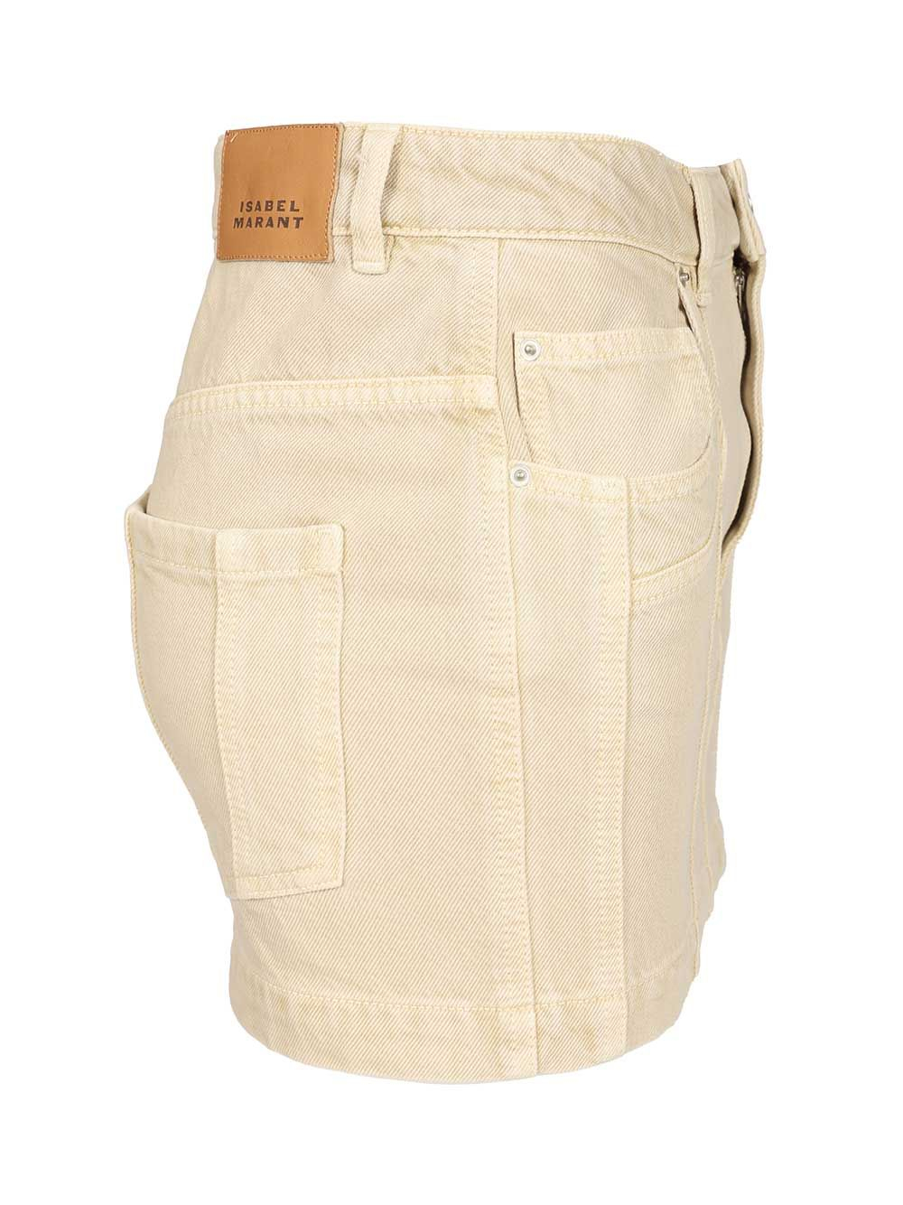 [Marant Etoile] Mini skirt SS26 26PJU0448FA-D1H02E23EC