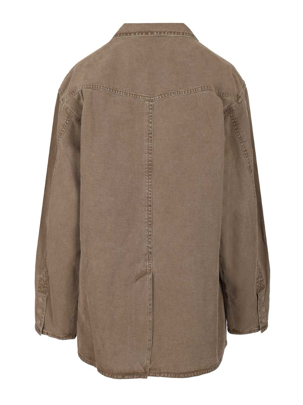 [Marant Etoile] Casual Jacket SS26 26PVE0625FA-D1G04E50DZ