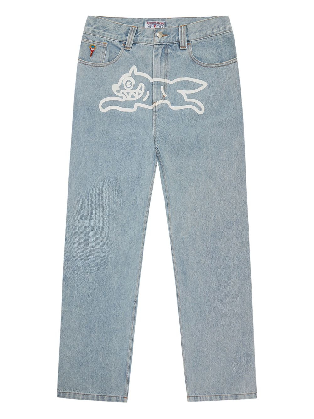 [ICECREAM] Jeans FW26 ICD002HEAVYWASHBLUE
