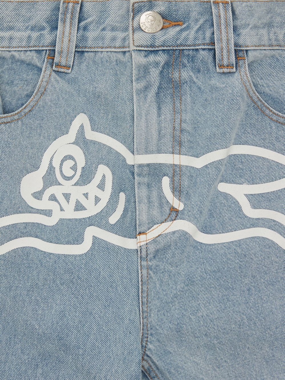 [ICECREAM] Jeans FW26 ICD002HEAVYWASHBLUE