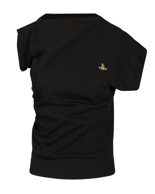 [Vivienne Westwood] T-shirts Short Sleeve CO 1504000A-J00BL-N401