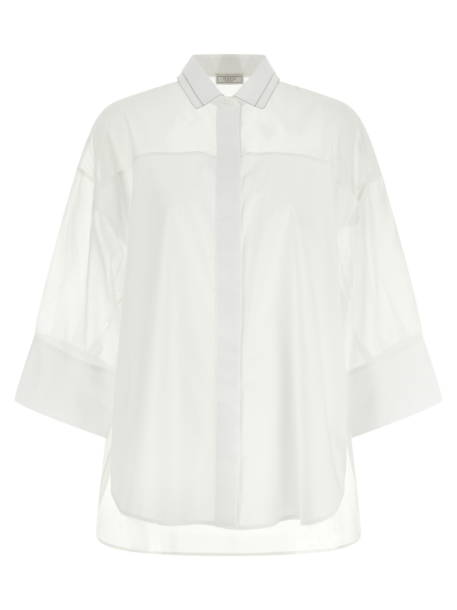 [Peserico] Shirts Long Sleeve SS26 A063498372B00B