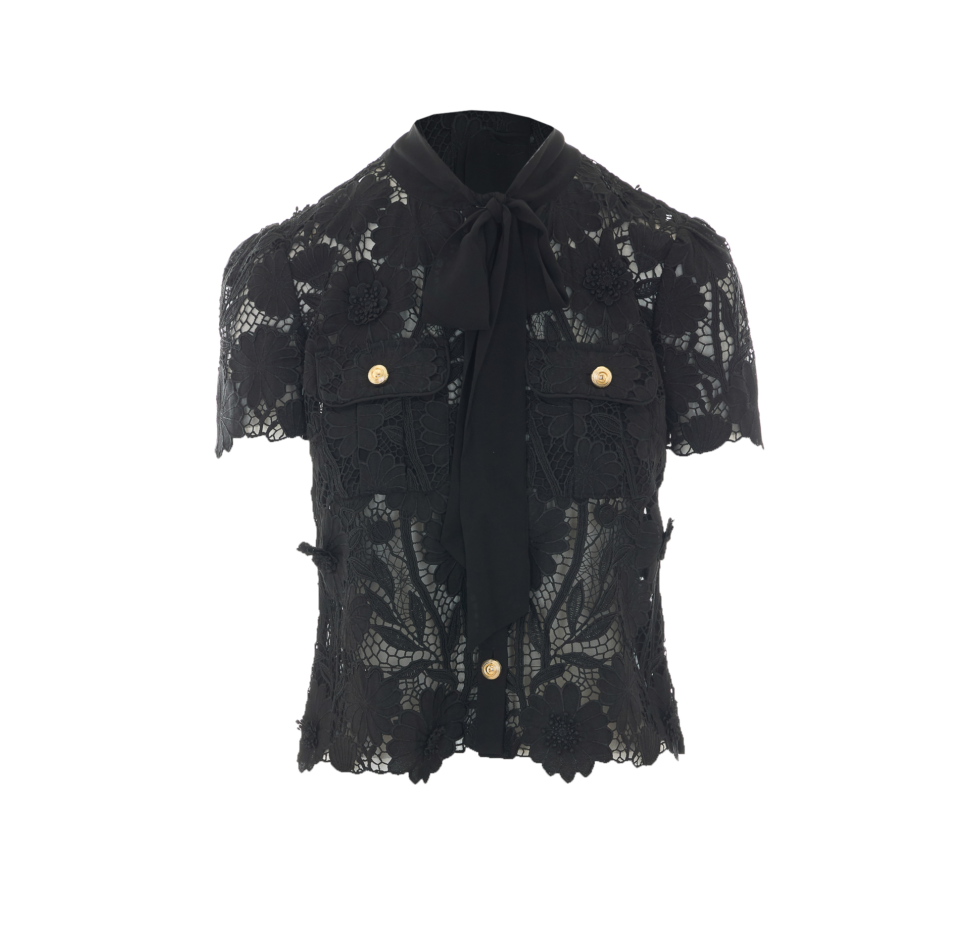[SELF PORTRAIT] T-shirts Short Sleeve FW26 111TBLACK