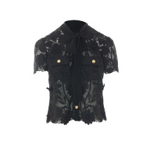 [SELF PORTRAIT] T-shirts Short Sleeve FW26 111TBLACK