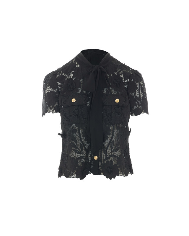 [SELF PORTRAIT] T-shirts Short Sleeve FW26 111TBLACK