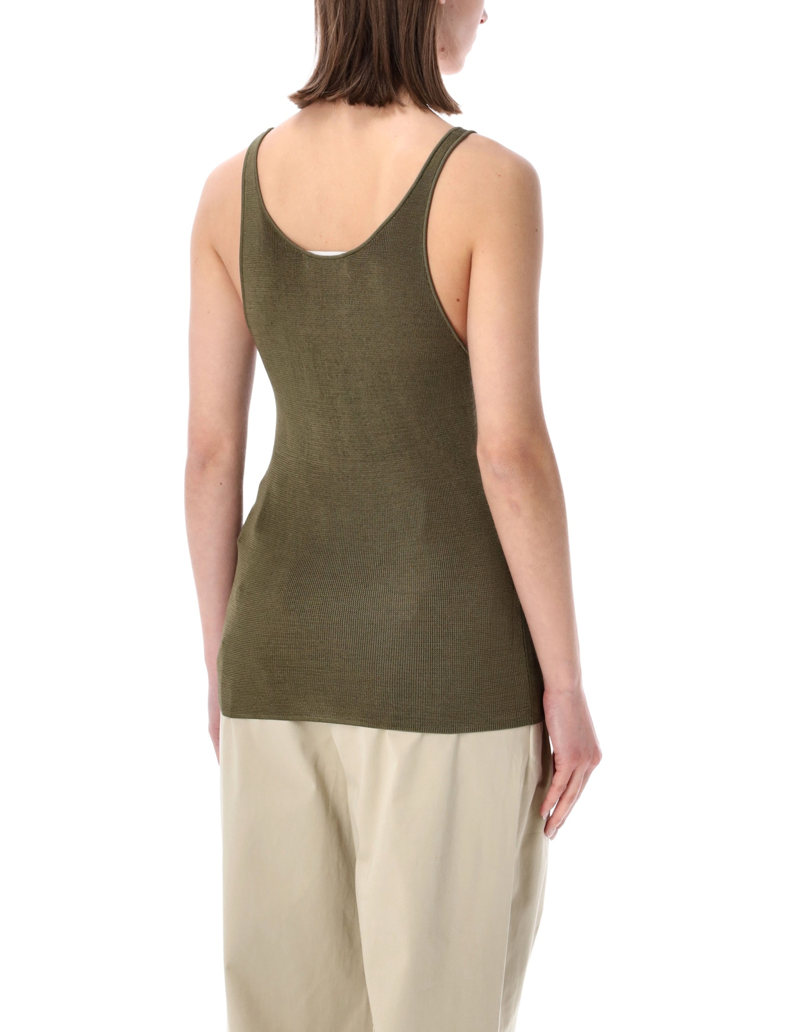 [THE FRANKIE SHOP] Tank top SS26 TAFS174684040KHAKI