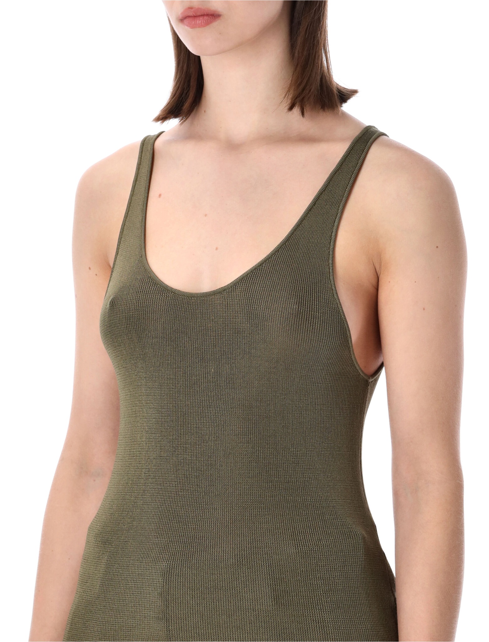 [THE FRANKIE SHOP] Tank top SS26 TAFS174684040KHAKI