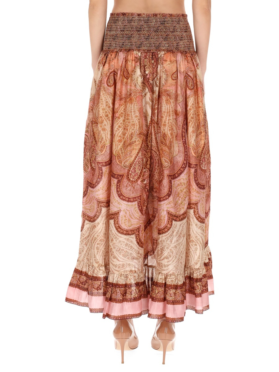 [Zimmermann] Long skirt SS26 5656SRS262_TBML