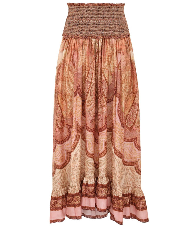 [Zimmermann] Long skirt SS26 5656SRS262_TBML