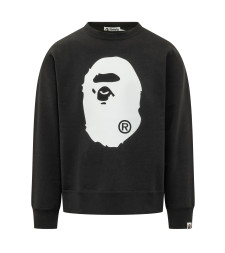 [BAPE] Sweatshirt SS26 001SWM301006M BLACK
