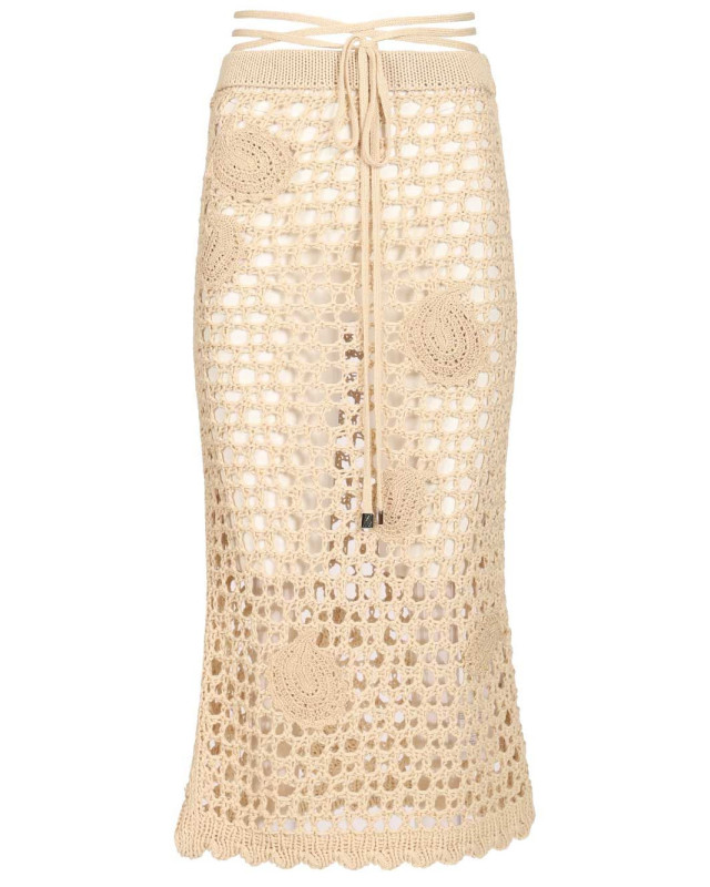 [The Attico] Long skirt CO 260WCS00297KCC006RA060